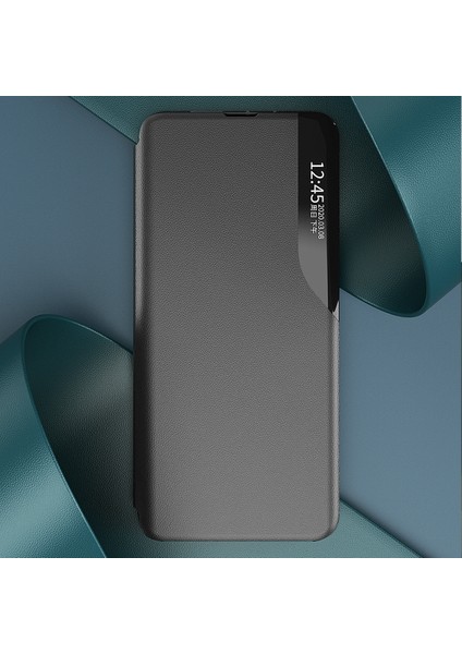 Xiaomi Poco F5 Pro 5g / Redmi K60 Pro 5g / K60 5g Cep Telefon Kılıfı Stand Pu Deri Kapak Görünüm Penceresi (Yurt Dışından)