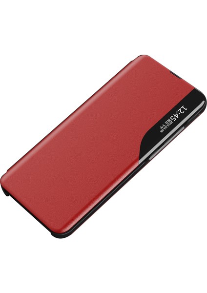 Xiaomi Poco F5 Pro 5g / Redmi K60 Pro 5g / K60 5g Cep Telefon Kılıfı Stand Pu Deri Kapak Görünüm Penceresi (Yurt Dışından)