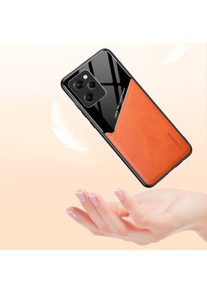 Xiaomi Poco X5 Pro 5g / Note 12 Pro Hız 5g Şok Geçirmez Kılıf Tpu + Pc + Pu Deri Telefon Kapağı (Yurt Dışından)