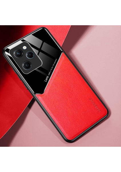Xiaomi Poco X5 Pro 5g / Note 12 Pro Hız 5g Şok Geçirmez Kılıf Tpu + Pc + Pu Deri Telefon Kapağı (Yurt Dışından)