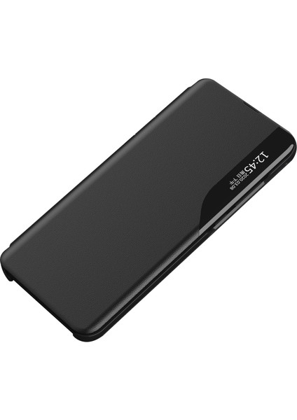 Xiaomi Poco F5 Pro 5g / Redmi K60 Pro 5g / K60 5g Cep Telefon Kılıfı Stand Pu Deri Kapak Görünüm Penceresi (Yurt Dışından)
