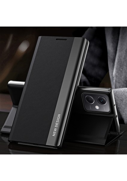 Xiaomi Poco X5 Pro 5g / Redmi Note 12 Pro Speed ​​5g / 12 Pro 5g Pu Deri Stand Telefon Kılıfı Elektrokaplama Akıllı Telefon Kapağı (Yurt Dışından) indirimleri