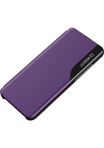 Xiaomi Poco F5 Pro 5g / Redmi K60 Pro 5g / K60 5g Cep Telefon Kılıfı Stand Pu Deri Kapak Görünüm Penceresi (Yurt Dışından)