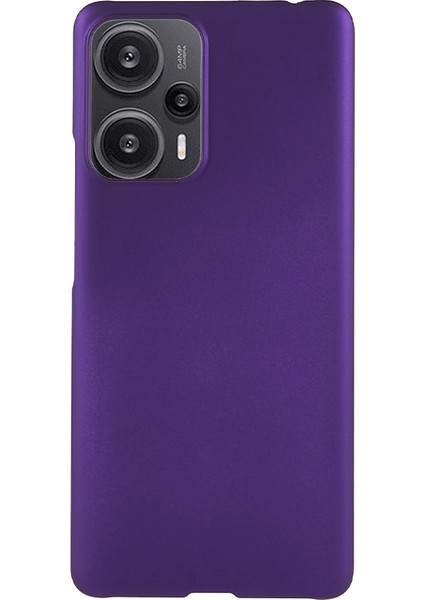 Xiaomi Redmi Note 12 Turbo / Poco F5 5g Kauçuklu Telefon Kılıfı Çırpmaya Dayanıklı Sert Pc Arka Kapak (Yurt Dışından)