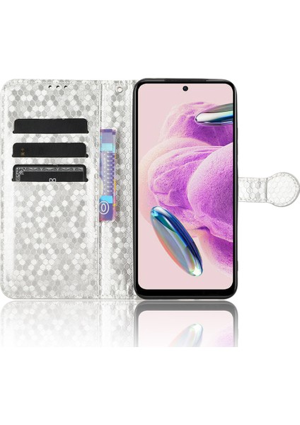 Lr Joyful Xiaomi Redmi Note 12S 4g Dott Baskı Telefon Stand Pu Deri Cüzdan Telefon Kılıfı (Yurt Dışından)