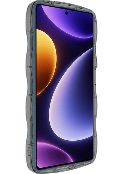 Xiaomi Redmi Note 12 Turbo / Poco F5 5g Dalgalı Şekil Kenar Anti-Düşme Tpu Telefon Kılıfı (Yurt Dışından) indirimleri