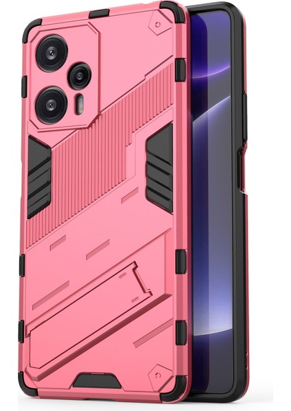 Xiaomi Redmi Note 12 Turbo / Poco F5 5g Sabit Pc + Esnek Tpu Telefon Kılıfı Kickstand Shockproof Cover (Yurt Dışından)