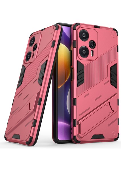 Xiaomi Redmi Note 12 Turbo / Poco F5 5g Sabit Pc + Esnek Tpu Telefon Kılıfı Kickstand Shockproof Cover (Yurt Dışından) indirimleri