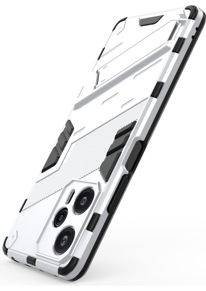 Xiaomi Redmi Note 12 Turbo / Poco F5 5g Sabit Pc + Esnek Tpu Telefon Kılıfı Kickstand Shockproof Cover (Yurt Dışından) fırsatları