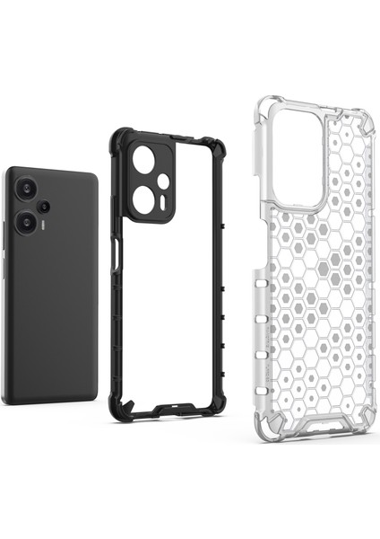 Xiaomi Redmi Note 12 Turbo / Poco F5 5g Honeycomb Doku Telefon Kılıfı Tpu+Pc Önleme Anti-Drop Akıllı Telefon Kapağı (Yurt Dışından) fiyatları