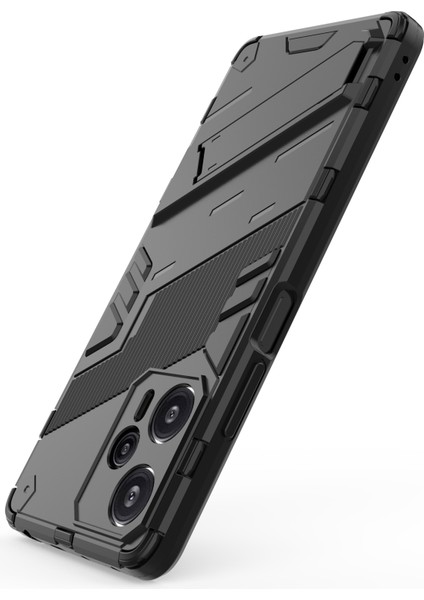 Xiaomi Redmi Note 12 Turbo / Poco F5 5g Sabit Pc + Esnek Tpu Telefon Kılıfı Kickstand Shockproof Cover (Yurt Dışından) fırsatları