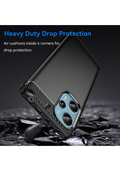 Xiaomi Redmi Note 12 Turbo / Poco F5 5g Karbon Fiber Doku Fırçalanmış Kasa Tpu Kapağı (Yurt Dışından) fırsatları