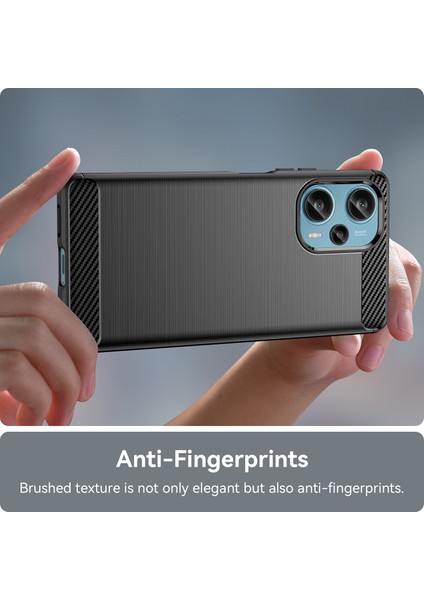 Xiaomi Redmi Note 12 Turbo / Poco F5 5g Karbon Fiber Doku Fırçalanmış Kasa Tpu Kapağı (Yurt Dışından) indirimleri