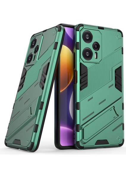 Xiaomi Redmi Note 12 Turbo / Poco F5 5g Sabit Pc + Esnek Tpu Telefon Kılıfı Kickstand Shockproof Cover (Yurt Dışından) indirimleri