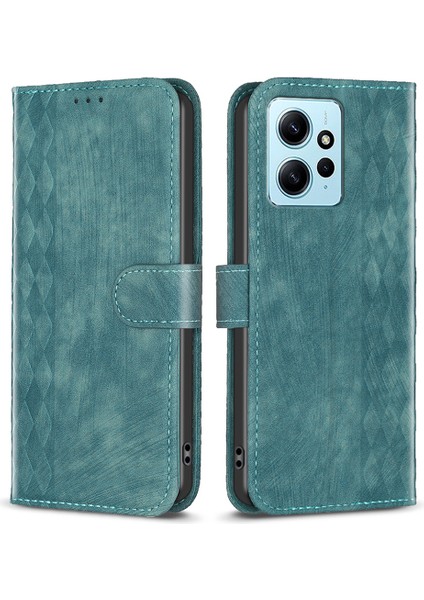 Xiaomi Anti-Çizik Flip Kapak Note 12 4g Baskı Desen Standı Cüzdan Telefon Deri Çantası (Yurt Dışından)