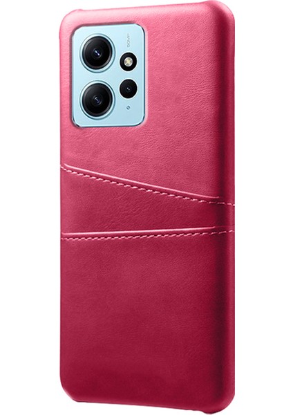 Xiaomi Redmi Note 12 4g Telefon Kılıfı Çift Kart Yuvaları Bırak Koruma Pu Deri+Pc Kapak (Yurt Dışından) fiyatları