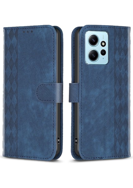 Xiaomi Anti-Çizik Flip Kapak Note 12 4g Baskı Desen Standı Cüzdan Telefon Deri Çantası (Yurt Dışından)
