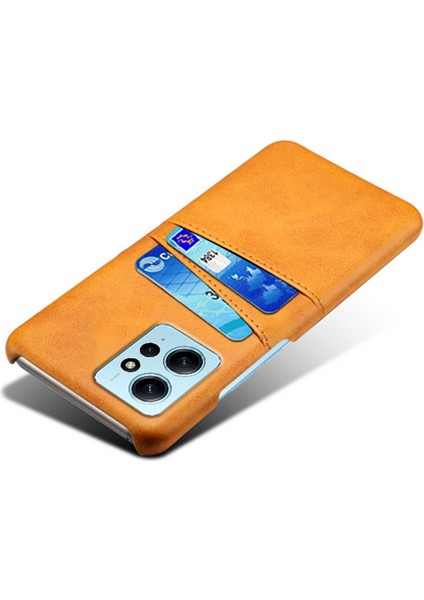 Xiaomi Redmi Note 12 4g Telefon Kılıfı Çift Kart Yuvaları Bırak Koruma Pu Deri+Pc Kapak (Yurt Dışından) modelleri
