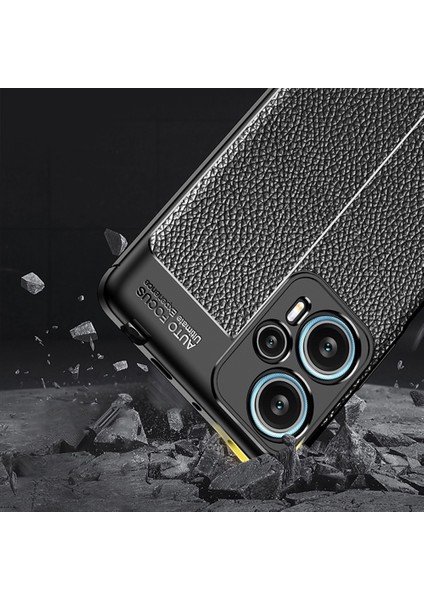 Xiaomi Redmi Note 12 Turbo Esnek Tpu Telefon Kapağı Litchi Doku Koruyucu Telefon Kılıfı (Yurt Dışından) fiyatları