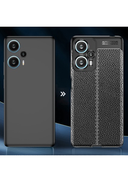 Xiaomi Redmi Note 12 Turbo Esnek Tpu Telefon Kapağı Litchi Doku Koruyucu Telefon Kılıfı (Yurt Dışından) modelleri