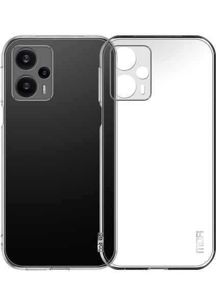 Xiaomi Redmi Note 12 Turbo Şeffaf Tpu Koruyucu Kılıf Şok Geçirmez Telefon Kapağı (Yurt Dışından)