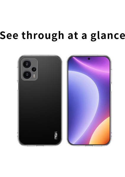 Xiaomi Redmi Note 12 Turbo Şeffaf Tpu Koruyucu Kılıf Şok Geçirmez Telefon Kapağı (Yurt Dışından) modelleri