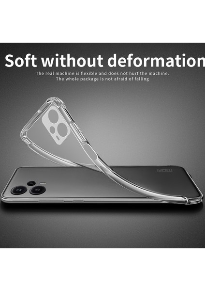 Xiaomi Redmi Note 12 Turbo Şeffaf Tpu Koruyucu Kılıf Şok Geçirmez Telefon Kapağı (Yurt Dışından) fırsatları