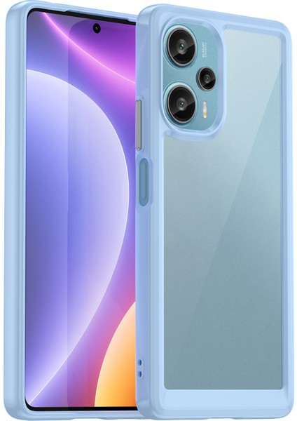 Xiaomi Redmi Note 12 Turbo / Poco F5 5g Koruyucu Telefon Kılıfı Tpu+Akrilik Anti-Çizelge Kapağı (Yurt Dışından)