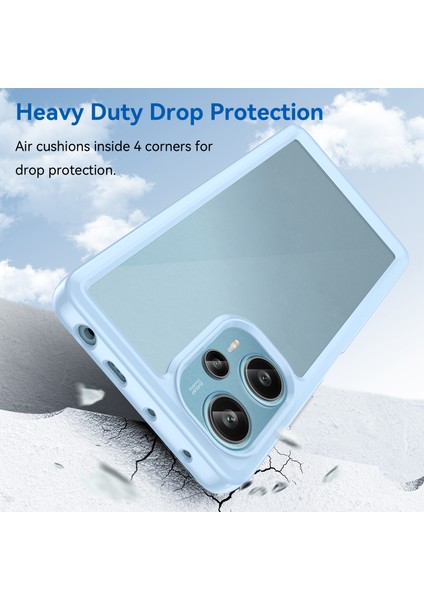 Xiaomi Redmi Note 12 Turbo / Poco F5 5g Koruyucu Telefon Kılıfı Tpu+Akrilik Anti-Çizelge Kapağı (Yurt Dışından) modelleri