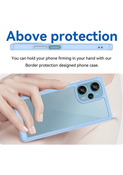 Xiaomi Redmi Note 12 Turbo / Poco F5 5g Koruyucu Telefon Kılıfı Tpu+Akrilik Anti-Çizelge Kapağı (Yurt Dışından) fırsatları