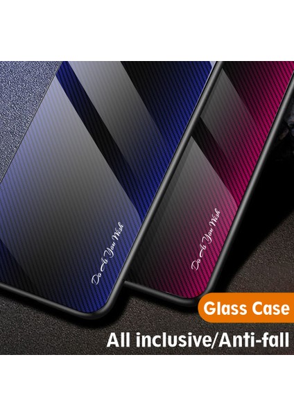 Xiaomi Redmi Note 12 Turbo / Poco F5 5g Karbon Fiber Doku Kabuk Kapağı Temperli Cam Geri+Yumuşak Tpu Telefon Kılıfı (Yurt Dışından) fırsatları