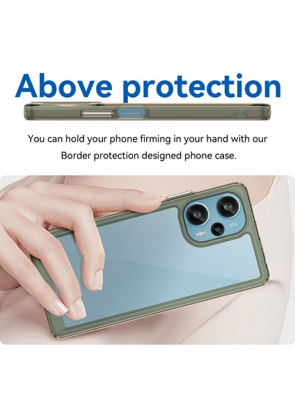 Xiaomi Redmi Note 12 Turbo / Poco F5 5g Koruyucu Telefon Kılıfı Tpu+Akrilik Anti-Çizelge Kapağı (Yurt Dışından) fırsatları
