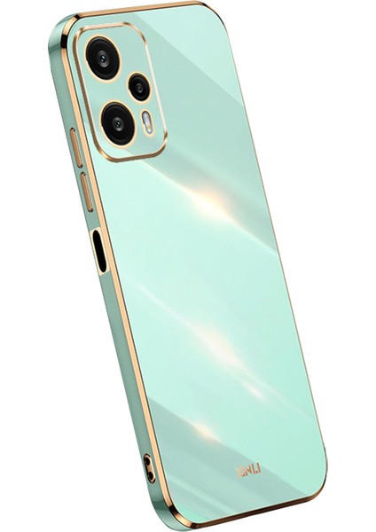 Xiaomi Redmi Note 12 Turbo / Poco F5 5g Hassas Lens Kesim Tpu Telefon Kılıfı Elektrokaplanmış Damla Geçirmez Kapak (Yurt Dışından)