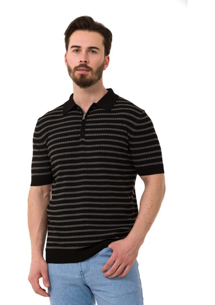 CT751 Siyah Erkek Tshirt