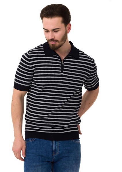 CT751 Mavi Erkek Tshirt