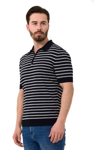 CT751 Mavi Erkek Tshirt