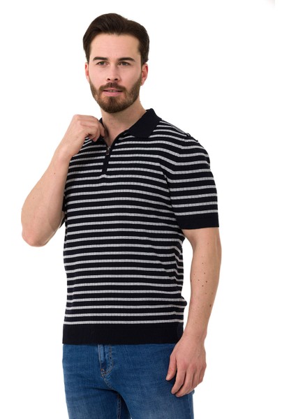 CT751 Mavi Erkek Tshirt