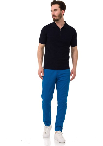 CT752 Mavi Erkek Tshirt