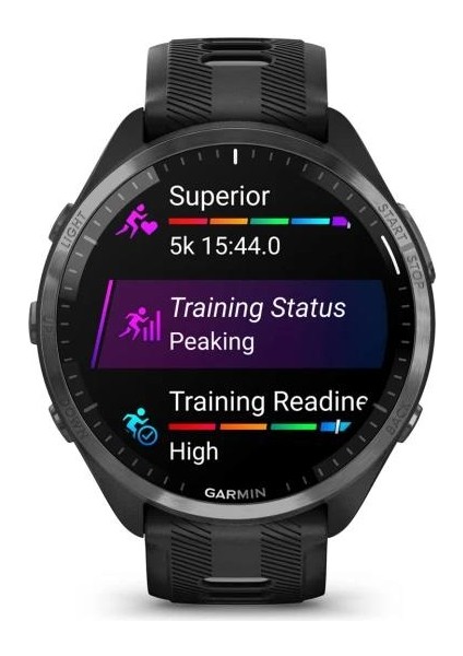 Forerunner 965 - Karbon Gri Dlc Titanyum Siyah | Gri