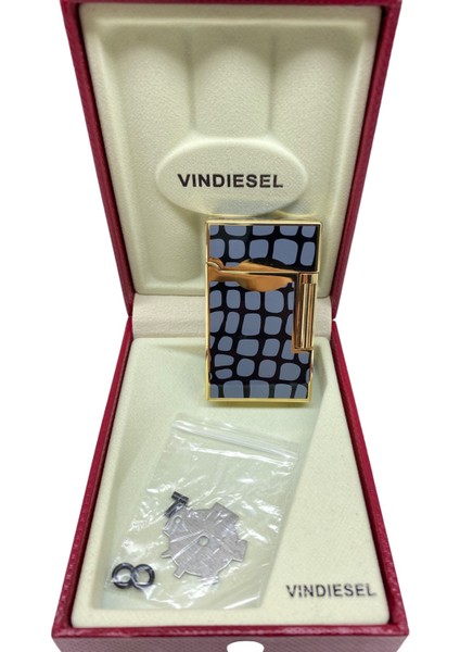 Vındıesel Benzinli Duppont Model Metal Çakmak 909176