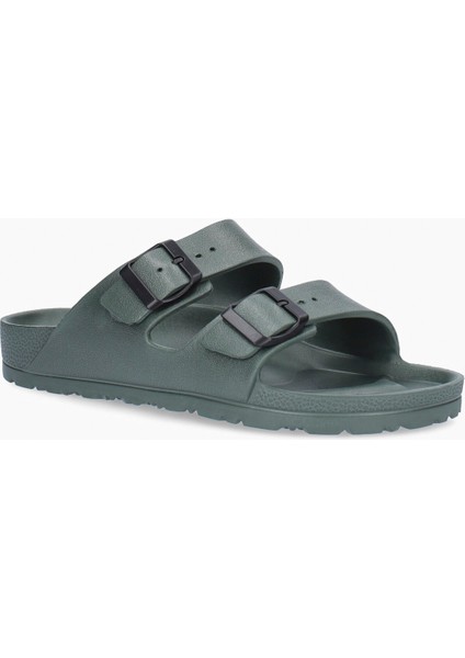 Erkek Terlik 7051-722 Bıos Eva Sandalıa 2 Hebıllas Natural World Kaki