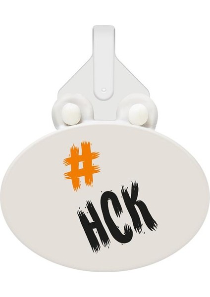 Hck Beyaz Charm Ayakkabı Aksesuarı