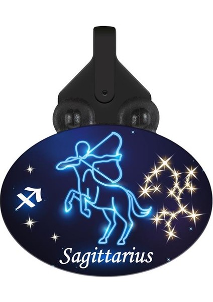 Sagıttarıus (Yay) Siyah Charm Ayakkabı Aksesuarı