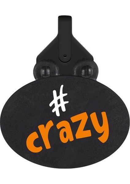 Crazy Siyah Charm Ayakkabı Aksesuarı