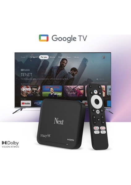 Start 4K Android TV Box (D-Smart Go 1 Yıl Mega Paket Hediye)