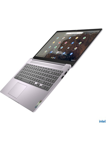 Ideapad 3 ChromeBook Intel Celeron N4500 8GB 64GB eMMC ChromeOS 15.6" FHD Taşınabilir Bilgisayar 82N4003QTK