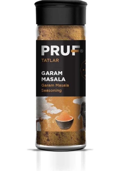 Garam Masala Hint Çeşnisi 45 gr Sağlıklı Cam Şişe