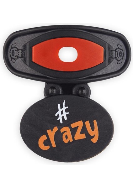 Siyah - Koyu Turuncu Crazy Ayakkabı Aksesuarı