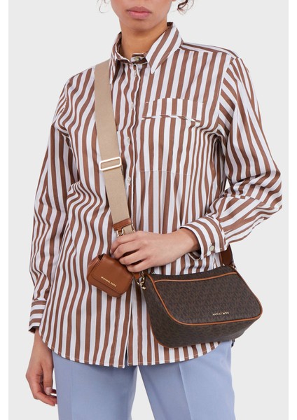 Logolu Çıkarılabilir Mini Cüzdanlı Çanta 32S3GJ6C8B252 Bayan Çanta 32S3GJ6C8B 252 fiyatları