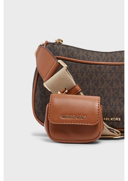 Logolu Çıkarılabilir Mini Cüzdanlı Çanta 32S3GJ6C8B252 Bayan Çanta 32S3GJ6C8B 252 fırsatları